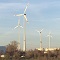 Sachsen ist von allen Flächenländern Schlusslicht beim Ausbau der Windenergie, wie hier am BMW-Standort in Leipzigs Norden.