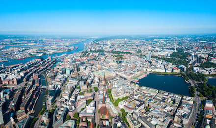 Bis Endes dieses Jahres soll die Metropolregion Hamburg in 3D erfasst sein. 