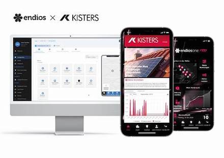 Die Kisters Regionalstromplattform wird Teil des mobilen endios one-Ökosystems.