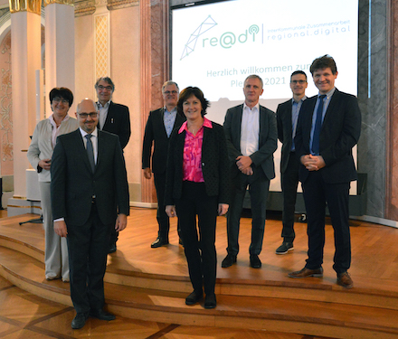 re@di-Städte vereinbaren Zusammenarbeit bei innovativen Sensorik-Projekten.