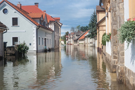 Interaktive Hochwasserwarnkarte soll es ermöglichen, gefährdete Gebiete auf einen Blick zu erkennen. 