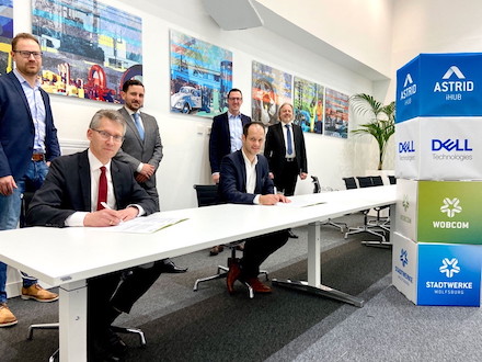 Absichtserklärung unterzeichnet: Dell Technologies und Stadtwerke Wolfsburg wollen zentrale Smart-City-Plattformen entwickeln.