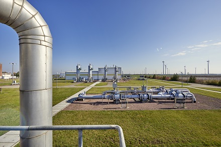 Der Aufbau einer nationalen Gasreserve in Speichern, etwa hier in Bad Lauchstädt bei der  VNG Gasspeicher, wird die Gaspreise verteuern.