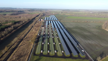 Der Solarpark Willingrade ist jetzt in den Betrieb gegangen.
