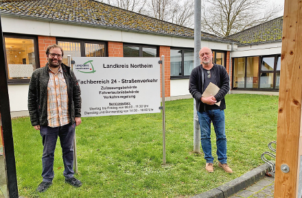 Zulassungsstelle des Landkreises Northeim.