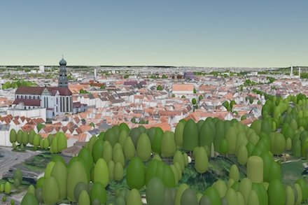 Augsburg virtuell entdecken im neuen 3D-Stadtmodell.