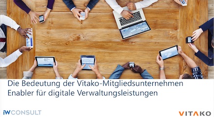 Vitako-Studie ermittelt den Mehrwert der digitalen Verwaltung.