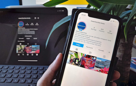 Märkischer Kreis geht mit Instagram an den Start. 
