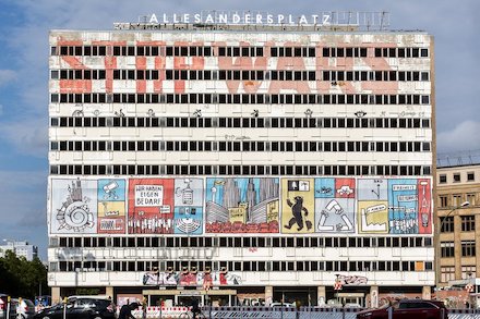 Haus der Statistik am Alexanderplatz wird künftig von den Berliner Stadtwerken mit Wärme und Kälte versorgt.