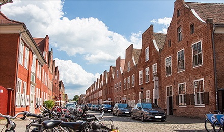 Das Holländische Viertel in der vom BMI geförderten Smart-City-Modellkommune Potsdam.