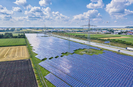 Die Landkreise unterstützen den Ausbau der erneuerbaren Energien vor Ort.