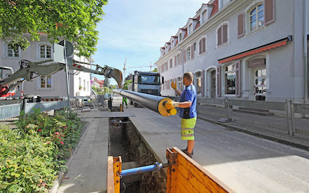 Ausbau eines Wärmenetzes in St. Peter im Schwarzwald: Viele Kommunen stehen in den Startlöchern, um die Wärmeversorgung umzustellen.