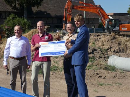 Das geplante klimaneutrale Baugebiet in Kehl wird mit 150.000 Euro vom badenova-Innovationsfonds unterstützt.