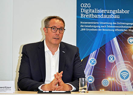 Alexander Schweitzer, in Rheinland-Pfalz Minister für Arbeit, Soziales, Transformation und Digitalisierung, zu Gast bei der Metropolregion Rhein-Neckar.