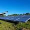 Die im Bau befindliche Solarthermieanlage des Stadtwerks am See in Überlingen.