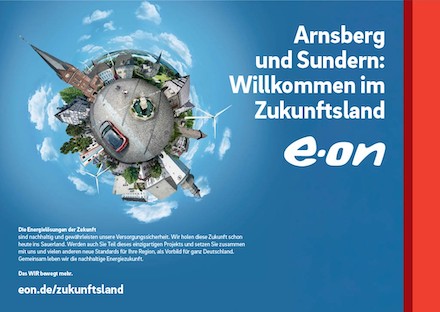 Sundern und Arnsberg fungieren im Projekt E.ON Zukunftsland als Pionierstädte.