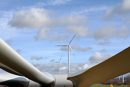 Beim Repowering des Windparks Lengerich setzt RWE erstmals auf ein Fertigteilfundament.