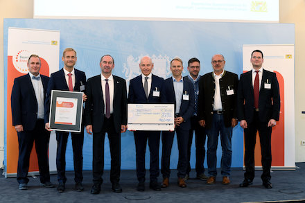 Die Preisträger des Bayerischen Energiepreises 2022.