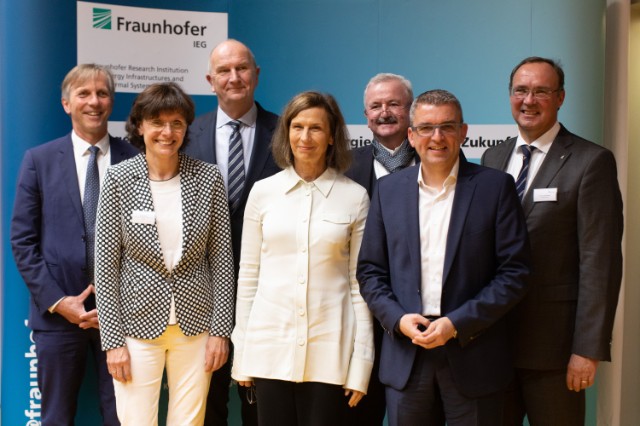 Gründungsveranstaltung des Fraunhofer IEG in Cottbus.