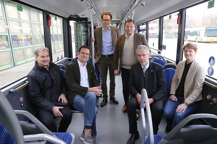 Die Busse der Stadtwerke Bayreuth sollen emssionsfrei werden.