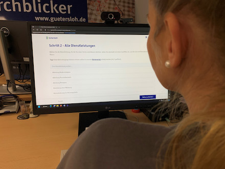 Ihren Termin für das Gütersloher Bürgerbüro können die Bürgerinnen und Bürger jetzt online buchen.