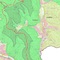 Grafik von der vorgesehenen Potenzialfläche zwischen Ziegelhausen und Schönau für die Errichtung von Windkraftanlagen.