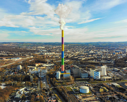 Heizkraftwerk Chemnitz Nord: Dekarbonisierung durch Luftwärmepumpen möglich.