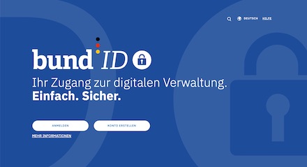 Intuitiver, übersichtlicher und nutzerfreundlicher ist die BundID-Website seit ihrem Relaunch.