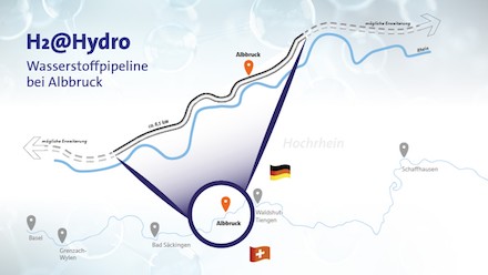 badenova und RWE haben Pläne für den Aufbau einer Wasserstoff-Infrastruktur in Südbaden vorgestellt.