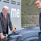 Wirtschaftsminister Jörg Steinbach (l.) und BLB-Geschäftsführer Frank Duckwitz nahmen Schnellladestation in Betrieb.