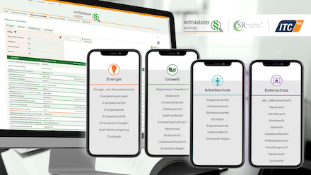 Das Tool Rechtskataster-Online bietet nun ein neues Modul Datenschutz.