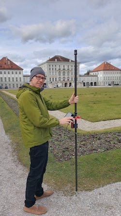 Bayerische Schlösserverwaltung: Bei der Modernisierung des Baumkatasters sorgt der 10xx-GNSS-Sensor des Unternehmens ppm für exakte Positionsangaben. 