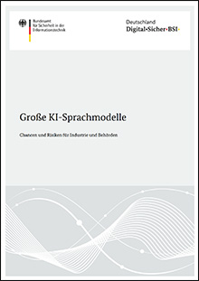 Das BSI hat ein Positionspapier veröffentlicht, das über Stärken und Risiken von KI-Sprachmodellen informiert und Vorsichtsmaßnahmen empfiehlt.