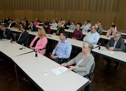 Rund 100 Gäste kamen zur HyStarter-Abschlussveranstaltung in die Soester Stadthalle.