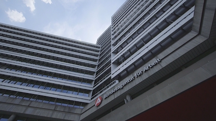 Zentrale der Bundesagentur für Arbeit. 