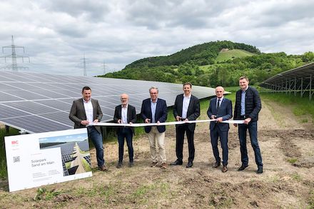 Der neue Solarpark in Sand am Main ermöglicht auch eine Beteiligung der Bürger.