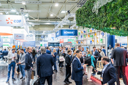 Gut besucht: E-world energy & water in Essen.