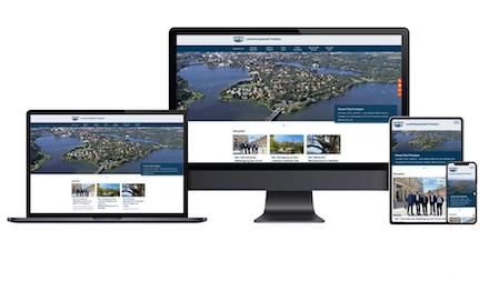 Potsdam.de: Moderneres Erscheinungsbild, das für mobile Endgeräte weiter optimiert wurde.