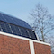 Solaranlage der Berliner Stadtwerke auf der John-F.-Kennedy-Schule in Zehlendorf.