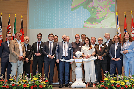 Treffen der Digitalkoordinatorinnen und -koordinatoren der Länder in der Staatskanzlei des Landes Brandenburg.