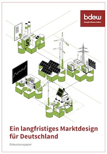 Der BDEW legt das Diskussionspapier „Ein langfristiges Marktdesign für Deutschland“ vor.