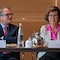 Der Hessische Zukunftsrat Wirtschaft steht unter der Leitung der ENTEGA-Vorstandsvorsitzenden Marie-Luise Wolff und Volker Wieland, geschäftsführender Direktor des IMFS.