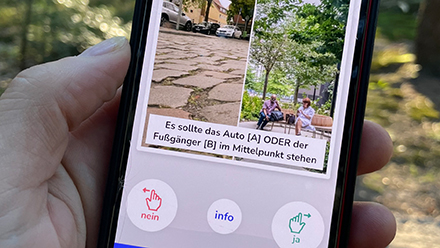 Partizipieren per Handywisch: das macht die App Swipocratie möglich, die jetzt in Bremerhaven zum Einsatz kommt.