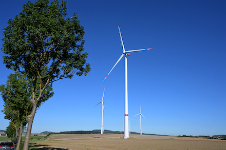 Der Windpark Gande ermöglichte eine Bürgerbeteiligung.