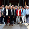 Die Leiterinnen und Leiter der norddeutschen Justizvollzugsanstalten bei ihrer Konferenz im Stralsunder Rathaus.