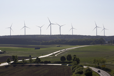 Bayerns größter Wald-Windpark wurde von Ostwind geplant und gebaut.