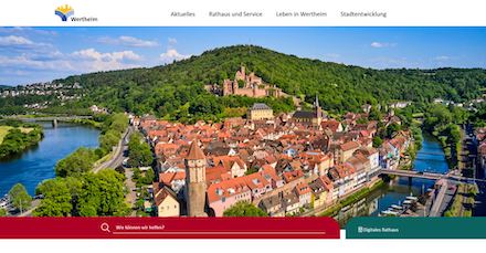 Wertheim: Neue Website freigeschaltet.