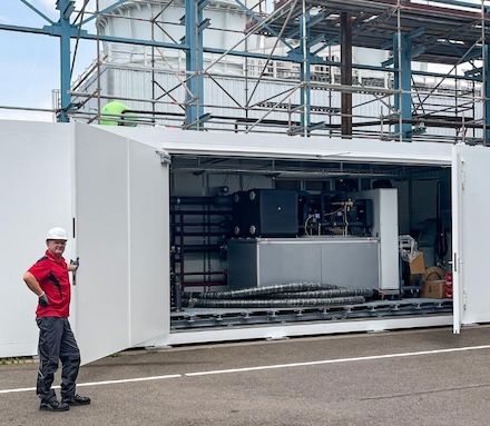 Die Forschungs- und Erprobungsanlage für Großwärmepumpen der Megawattklasse FoEr-MW ist in seiner Art deutschlandweit einzigartig.