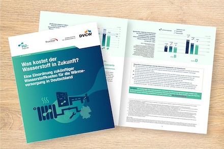Die neue Studie des DVGW zu den Wasserstoffkosten für die Wärmeversorgung in Deutschland ist jetzt erschienen.