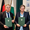 Sachsens CIO Thomas Popp und BSI-Präsidentin Claudia Plattner haben eine Kooperationsvereinbarung für mehr Cyber-Sicherheit unterzeichnet.
